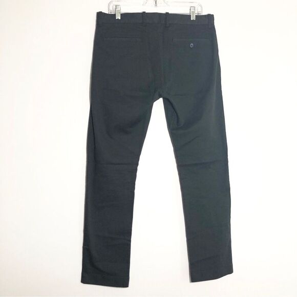 J. Crew Factory Pants Mens 35 32 Slim-fit Flex Chino Gray New Flat Front Preppy - Picture 8 of 16